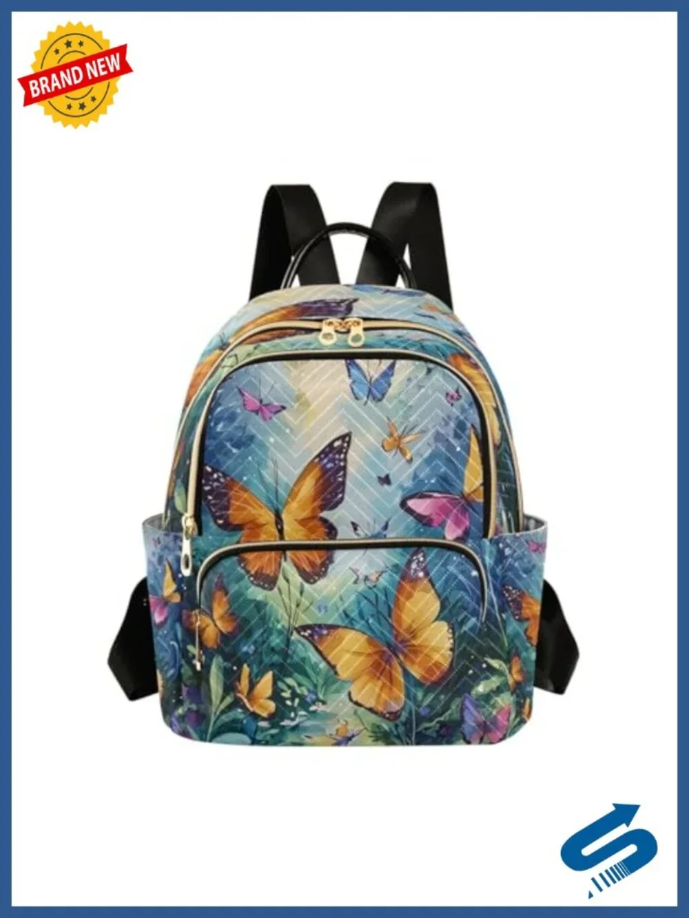 Women's Fashion Backpack Purse Rucksack Polyester Casual Travel Daypack